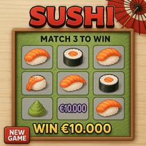 Sushi Casino - Scratch Cards Game
